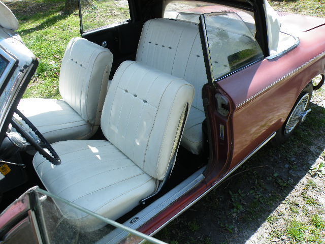 1964 Red Chevrolet Corvair Convertible