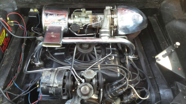 1964 Red Chevrolet Corvair Convertible