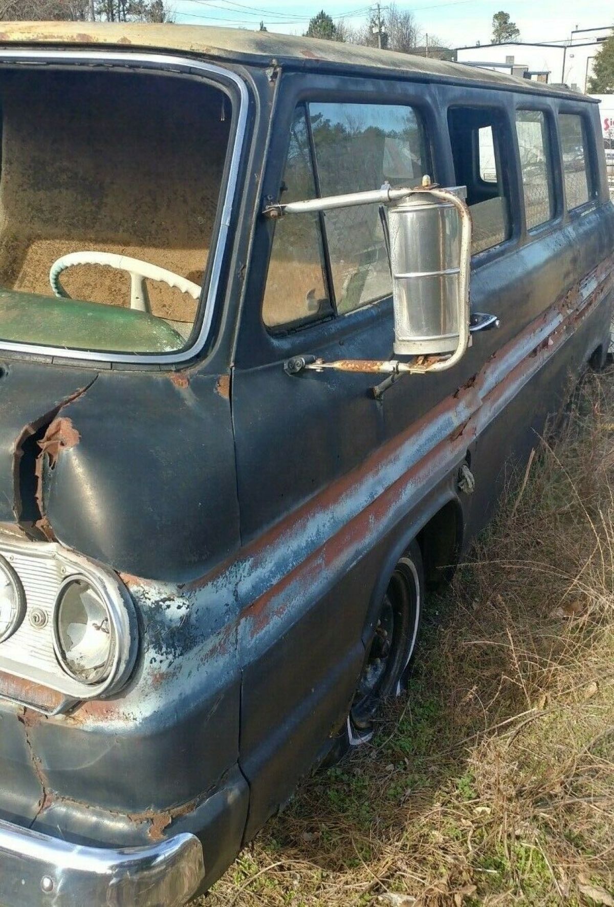 1964 Blue Chevrolet Greenbrier Van