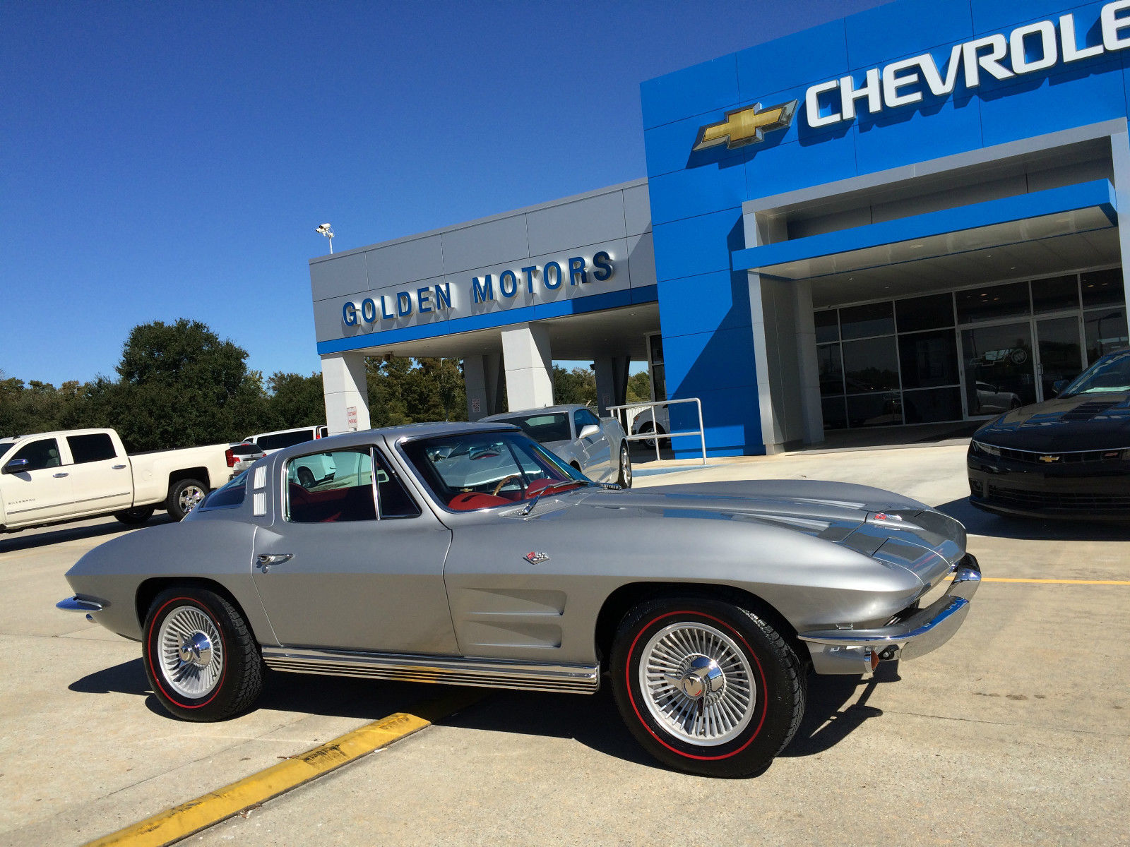 1964 Silver Blue Chevrolet Corvette