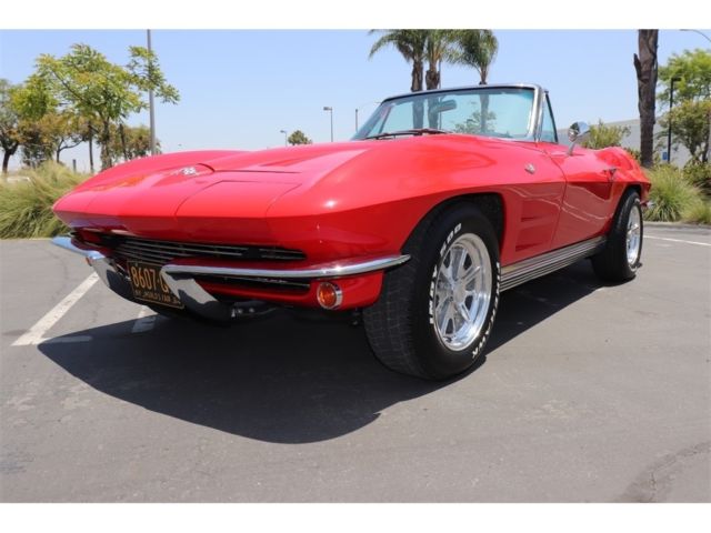 1964 Red Chevrolet Corvette --