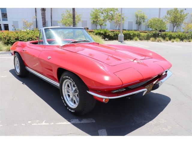 1964 Red Chevrolet Corvette --