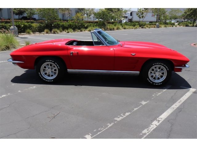 1964 Red Chevrolet Corvette --