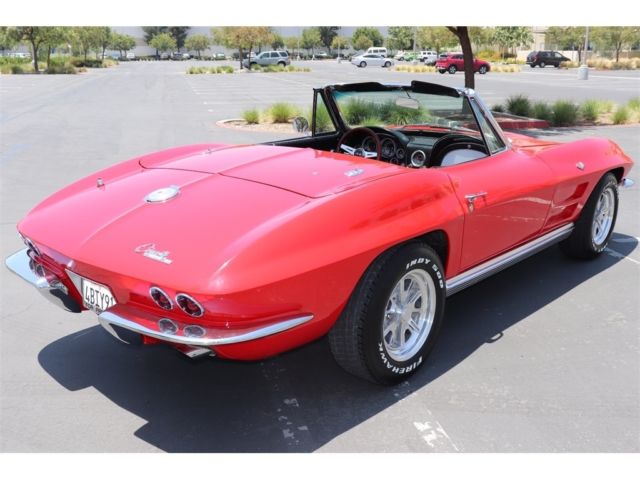 1964 Red Chevrolet Corvette --