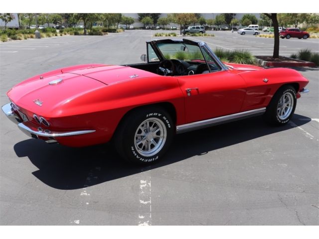 1964 Red Chevrolet Corvette --