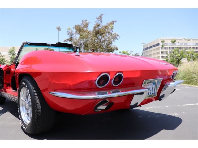 1964 Red Chevrolet Corvette --