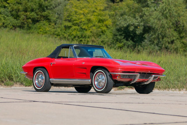 1964 Red Chevrolet Corvette Coupe