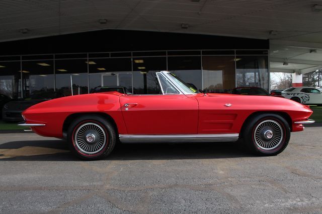 1964 Red Chevrolet Corvette Convertible