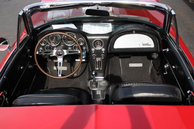 1964 Red Chevrolet Corvette Convertible