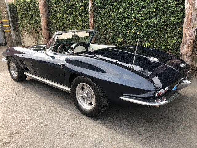 1964 Dark Blue Chevrolet Corvette Convertible