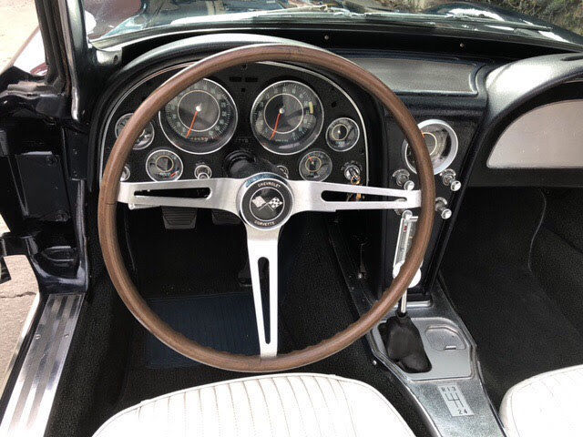 1964 Dark Blue Chevrolet Corvette Convertible