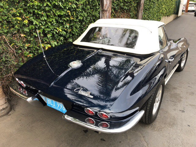 1964 Dark Blue Chevrolet Corvette Convertible
