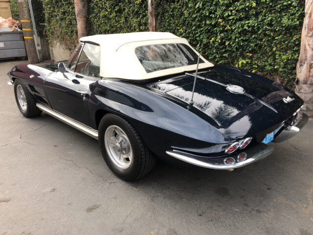 1964 Dark Blue Chevrolet Corvette Convertible