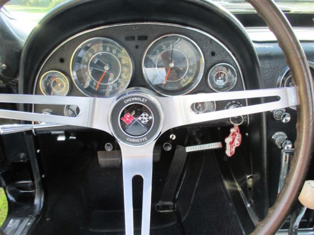1964 Black Chevrolet Corvette Convertible