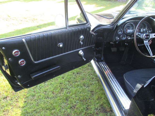 1964 Black Chevrolet Corvette Convertible