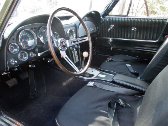1964 Black Chevrolet Corvette Convertible
