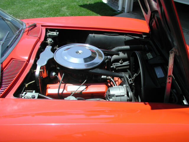 1964 Red Chevrolet Corvette Convertible