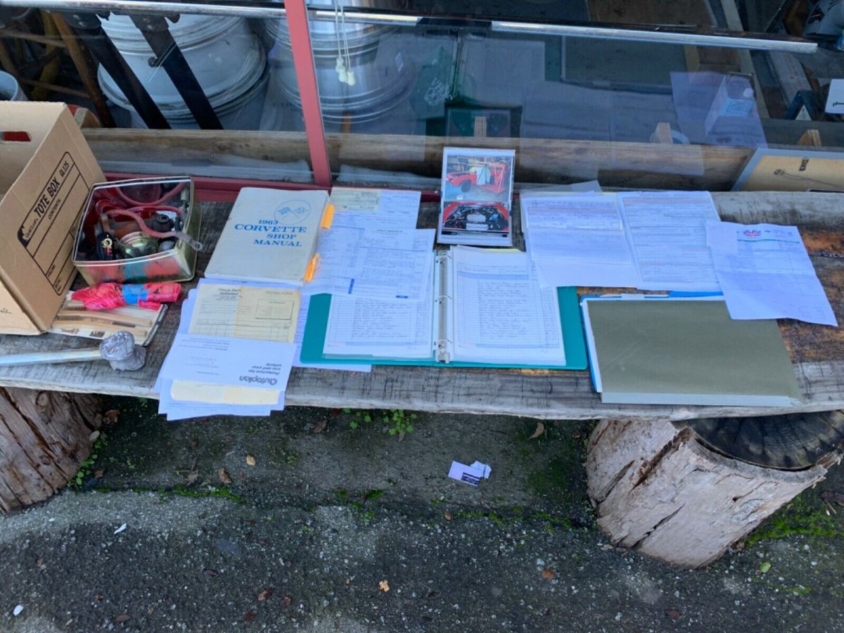 1964 Red Chevrolet Corvette Coupe