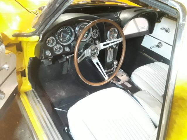 1964 yellow Chevrolet Corvette