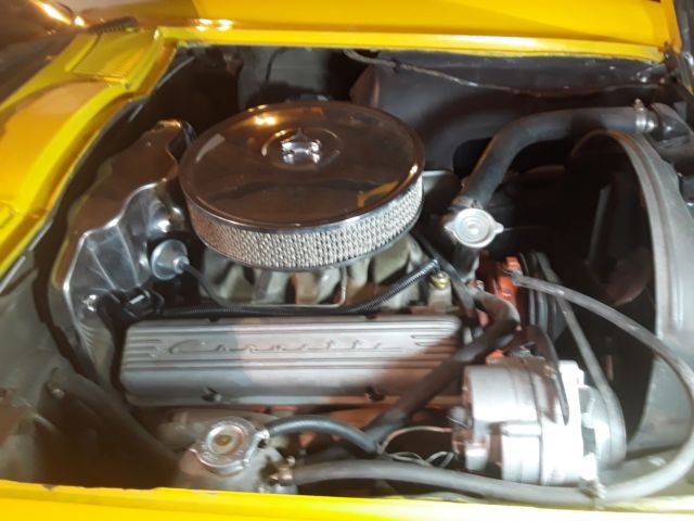 1964 yellow Chevrolet Corvette