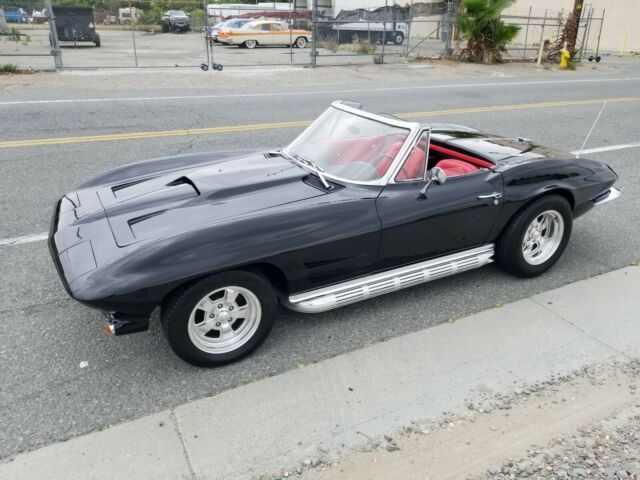 1964 Black Chevrolet Corvette Convertible