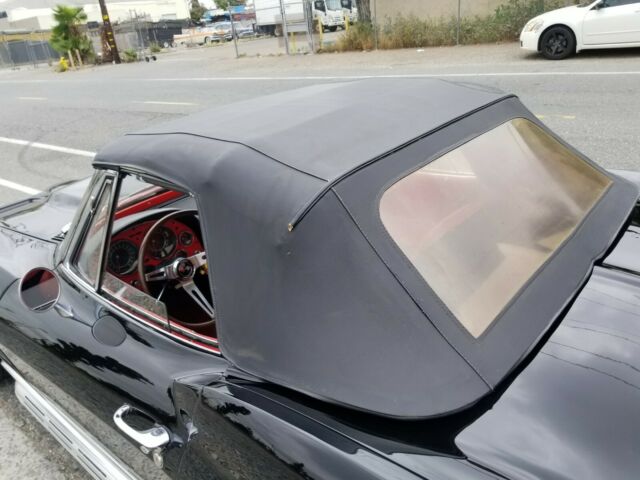 1964 Black Chevrolet Corvette Convertible