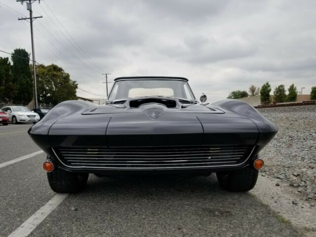 1964 Black Chevrolet Corvette Convertible