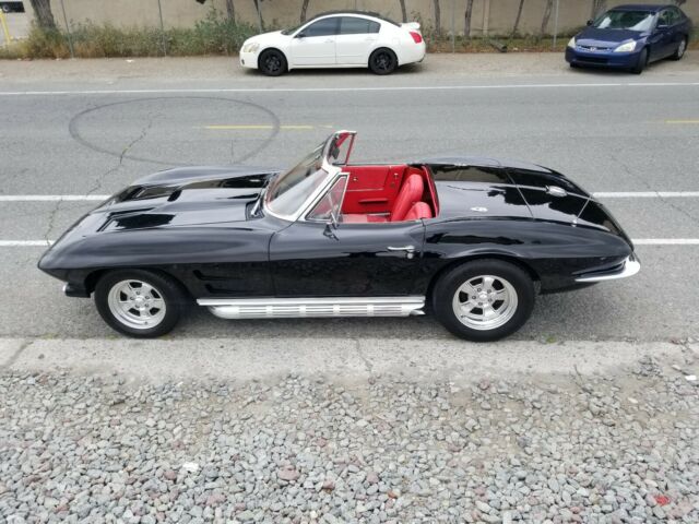 1964 Black Chevrolet Corvette Convertible