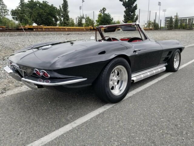 1964 Black Chevrolet Corvette Convertible