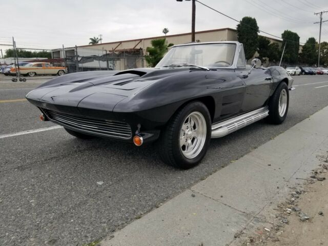 1964 Black Chevrolet Corvette Convertible