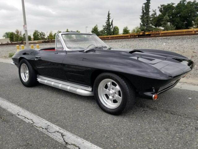 1964 Black Chevrolet Corvette Convertible