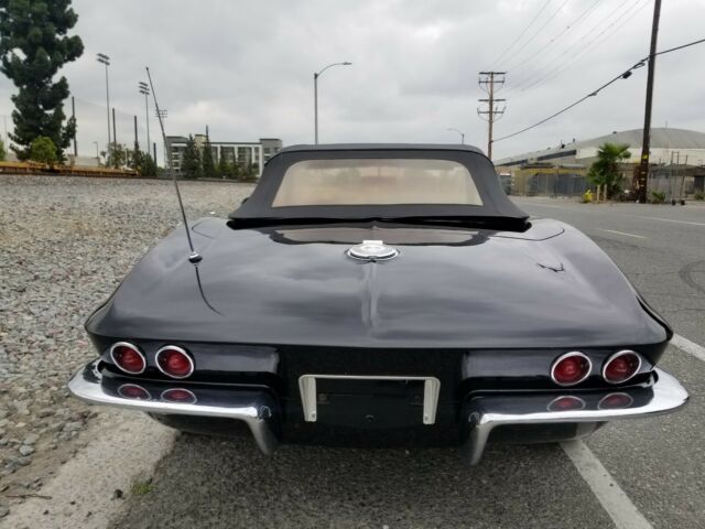 1964 Black Chevrolet Corvette Convertible