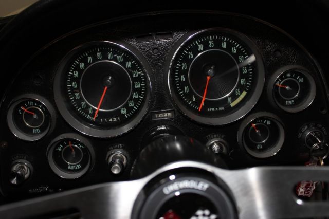 1964 White Chevrolet Corvette Convertible
