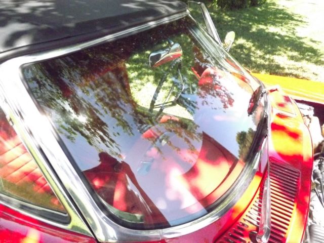 1964 Red Chevrolet Corvette Convertible