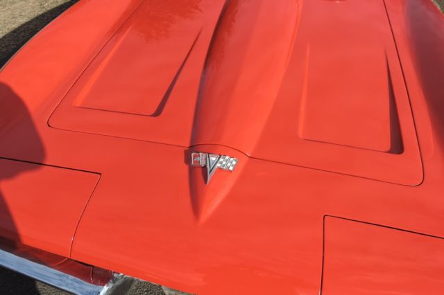 1964 Red Chevrolet Corvette Convertible