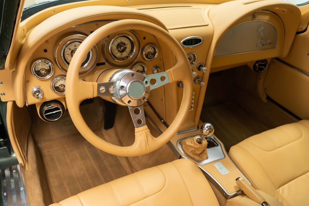 1964 Green Chevrolet Corvette 2D Coupe