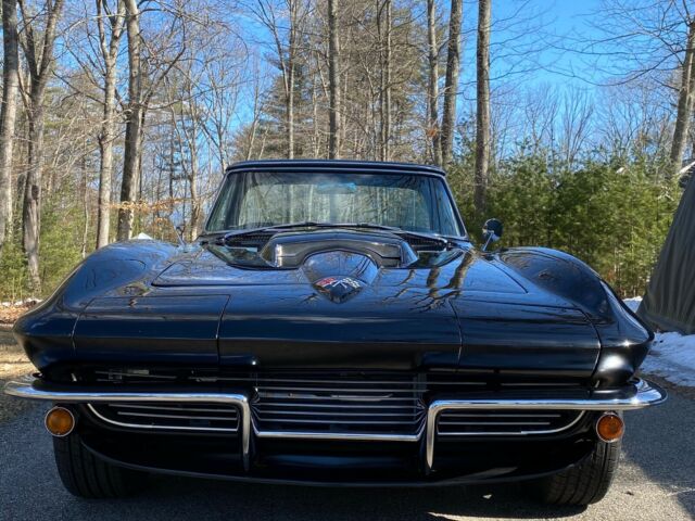 1964 Black Chevrolet Corvette Convertible