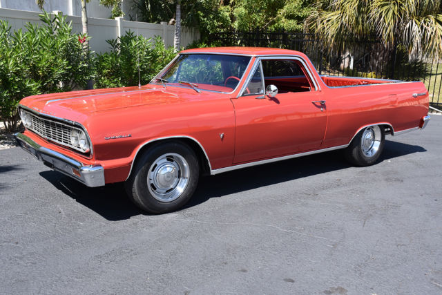 1964 Red Chevrolet El Camino Standard Cab Pickup