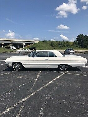 1964 White Chevrolet Impala --