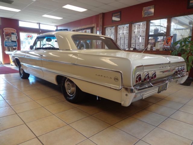 1964 White Chevrolet Impala Coupe