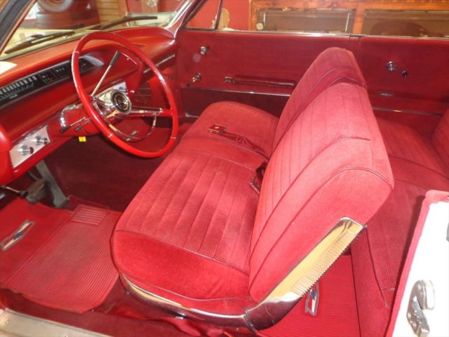 1964 White Chevrolet Impala Coupe