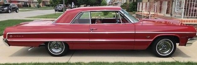 1964 Custom Candy Apple Red Chevrolet Impala