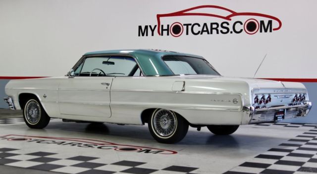 1964 White Chevrolet Impala Coupe