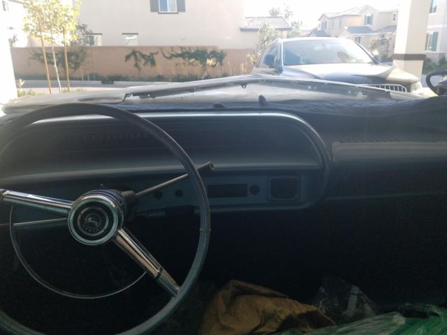 1964 Blue Chevrolet Impala Coupe