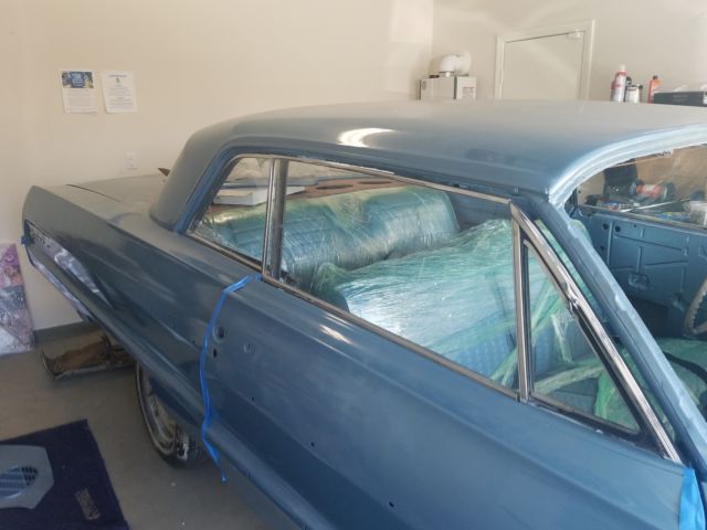 1964 Blue Chevrolet Impala Coupe