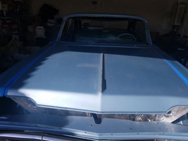 1964 Blue Chevrolet Impala Coupe