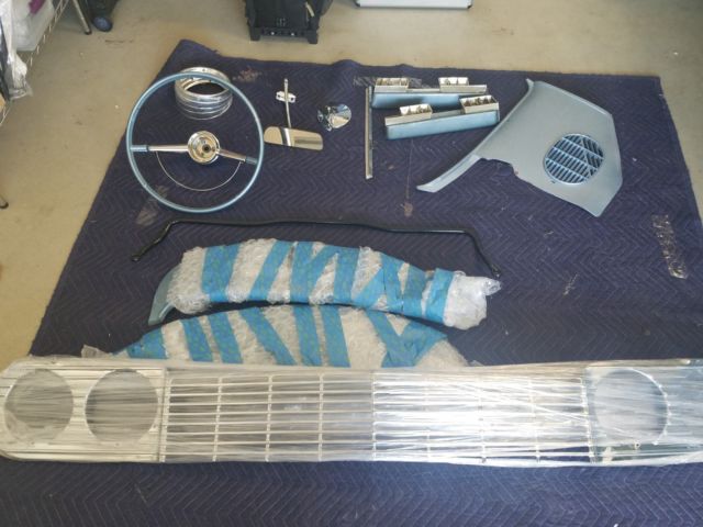 1964 Blue Chevrolet Impala Coupe