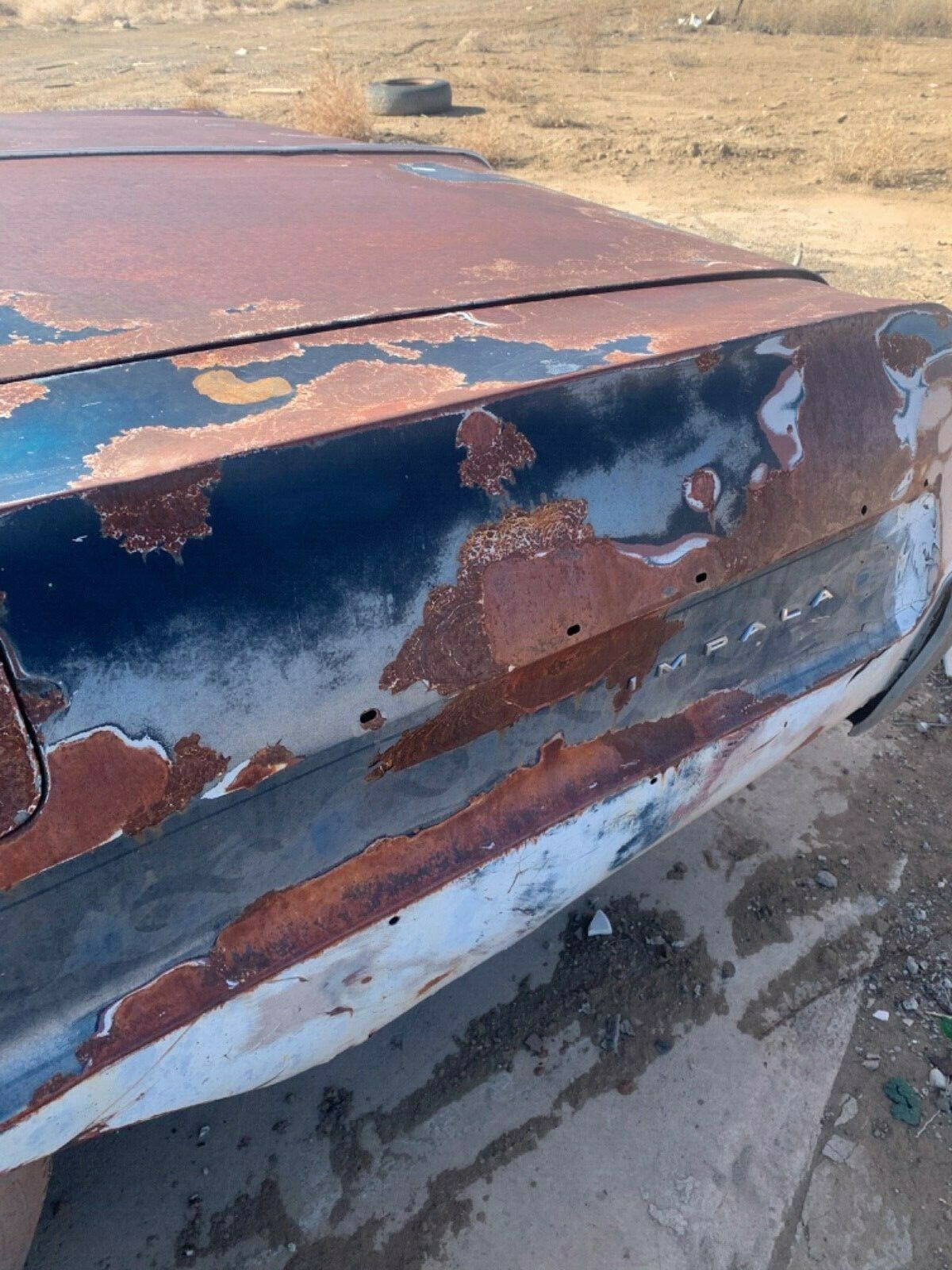 1964 Blue Chevrolet Impala Hard top