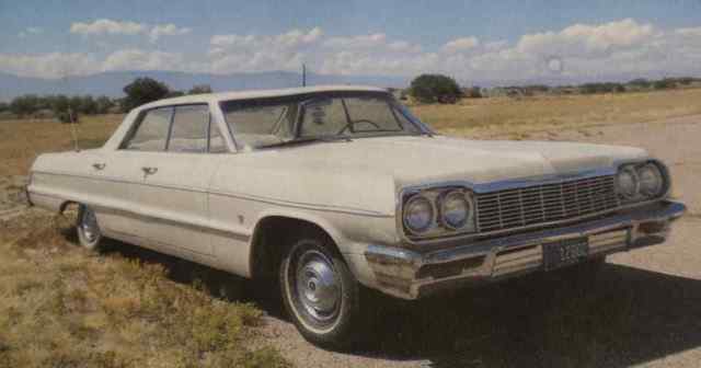 1964 Ivory Chevrolet Impala Sedan