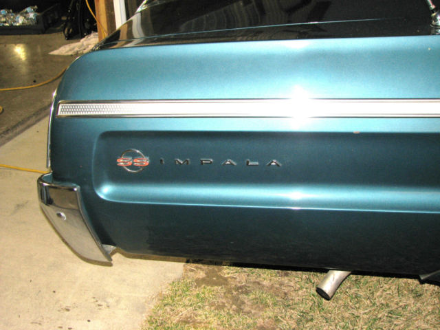 1964 Blue with White Tip Chevrolet Impala Coupe